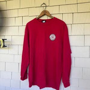 Independent Men's Red and Pink T-shirt